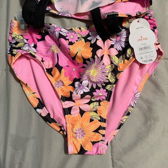 Girls Ruffled Tankini - Picture 2 of 5